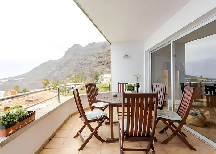 Ferienhaus House - Con Piscina Privada Y Vistas Al Mar Y La Montana Bajamar (La Laguna)